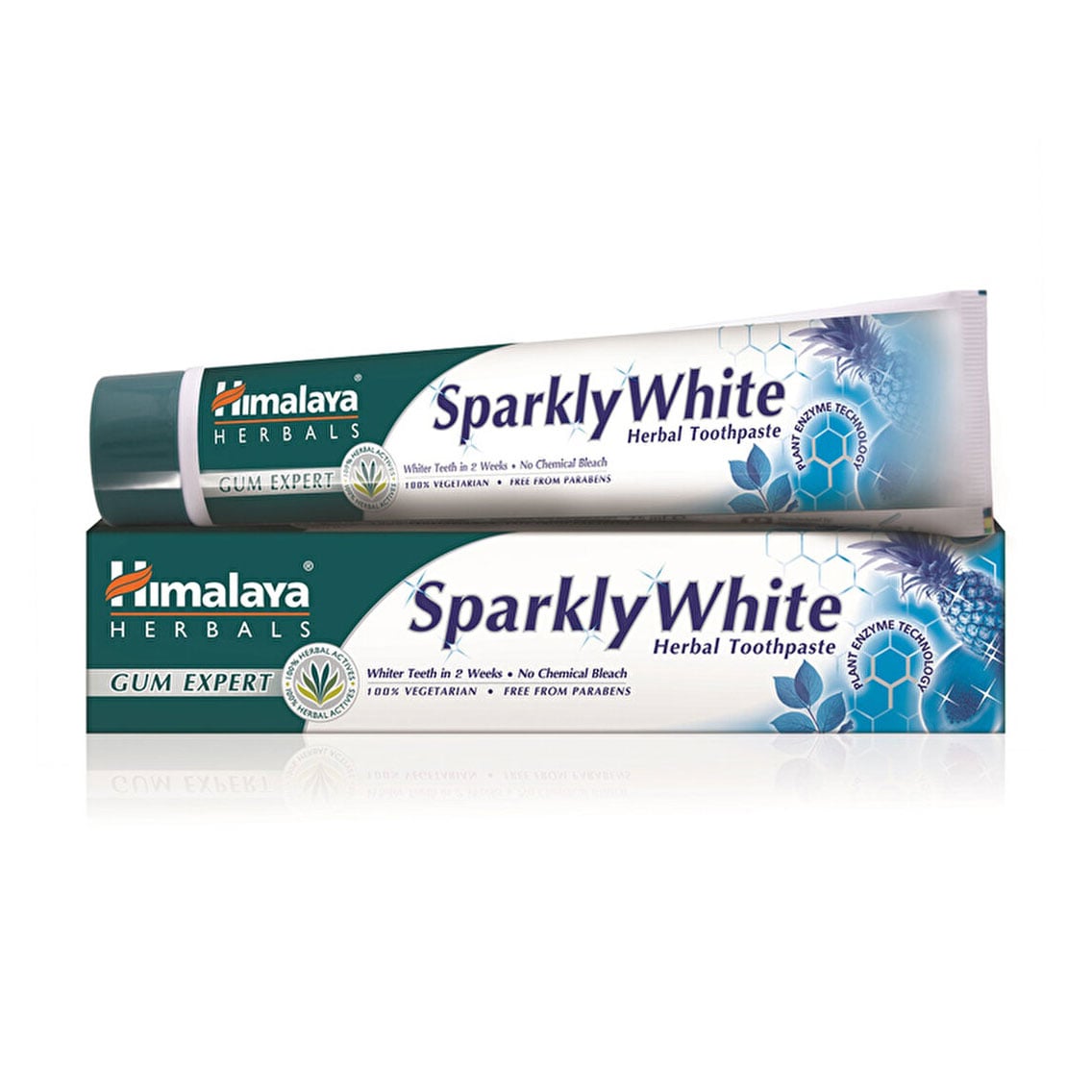 Відбілювальна зубна паста Himalaya Herbals Gum Expert Sparkly White, 75 мл
